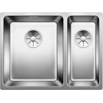 BLANCO ANDANO 340/180-IF stal polerowana lewa