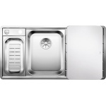 BLANCO AXIS III 6 S-IF stal polerowana lewa
