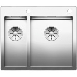 BLANCO CLARON 340/180-IF/A stal polerowana prawa