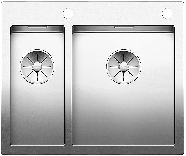 BLANCO CLARON 340/180-IF/A stal polerowana prawa