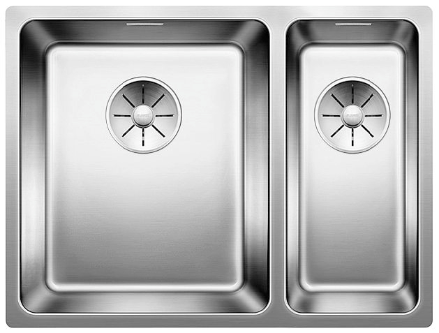 BLANCO ANDANO 340/180-U stal polerowana lewa